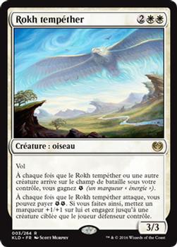 2016 Magic the Gathering Kaladesh French #3 Rokh tempéther Front