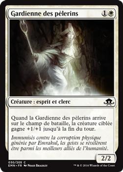 2016 Magic the Gathering Eldritch Moon French #30 Gardienne des pèlerins Front