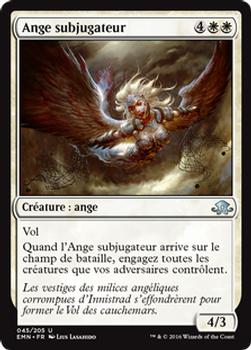 2016 Magic the Gathering Eldritch Moon French #45 Ange subjugateur Front