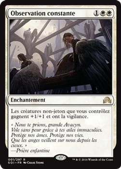 2016 Magic the Gathering Shadows over Innistrad French #1 Observation constante Front