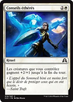 2016 Magic the Gathering Shadows over Innistrad French #18 Conseils éthérés Front
