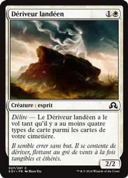 2016 Magic the Gathering Shadows over Innistrad French #27 Dériveur landéen Front