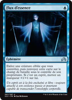 2016 Magic the Gathering Shadows over Innistrad French #61 Flux d'essence Front