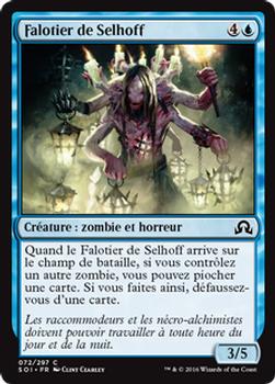 2016 Magic the Gathering Shadows over Innistrad French #72 Falotier de Selhoff Front