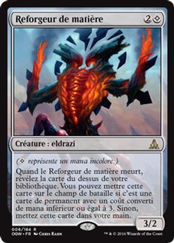 2016 Magic the Gathering Oath of the Gatewatch French #6 Reforgeur de matière Front