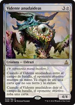 2016 Magic the Gathering Oath of the Gatewatch Spanish #9 Vidente anudaideas Front