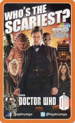 2013 Top Trumps Doctor Who #NNO Androgar Back