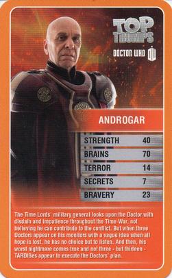 2013 Top Trumps Doctor Who #NNO Androgar Front