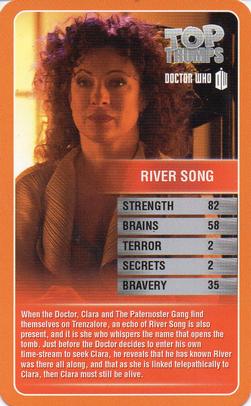 2013 Top Trumps Doctor Who #NNO River Song Front