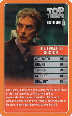 2013 Top Trumps Doctor Who #NNO The Twelth Doctor Front