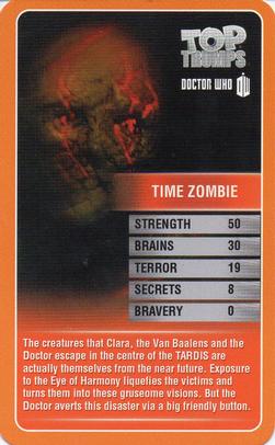 2013 Top Trumps Doctor Who #NNO Time Zombie Front