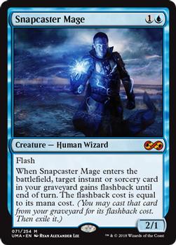 2018 Magic the Gathering Ultimate Masters #71 Snapcaster Mage Front