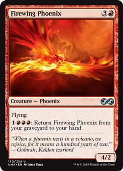 2018 Magic the Gathering Ultimate Masters #130 Firewing Phoenix Front