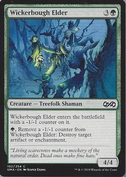 2018 Magic the Gathering Ultimate Masters #192 Wickerbough Elder Front