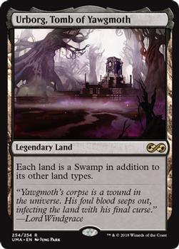 2018 Magic the Gathering Ultimate Masters #254 Urborg, Tomb of Yawgmoth Front