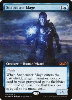2018 Magic the Gathering Ultimate Masters - Ultimate Box Topper #U5 Snapcaster Mage Front