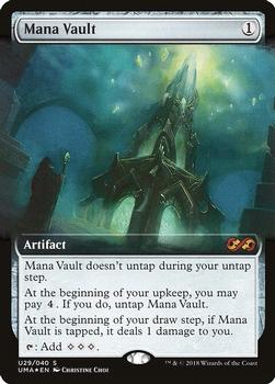 2018 Magic the Gathering Ultimate Masters - Ultimate Box Topper #U29 Mana Vault Front