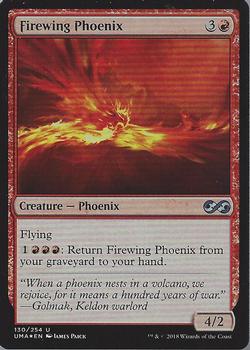 2018 Magic the Gathering Ultimate Masters - Foil #130 Firewing Phoenix Front