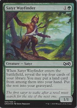 2018 Magic the Gathering Ultimate Masters - Foil #180 Satyr Wayfinder Front