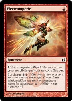 2012 Magic the Gathering Return to Ravnica French #93 Électromperie Front