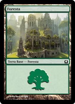 2012 Magic the Gathering Return to Ravnica Italian #274 Foresta Front