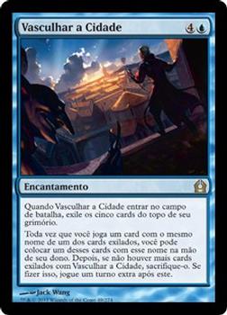 2012 Magic the Gathering Return to Ravnica Portuguese #49 Vasculhar a Cidade Front