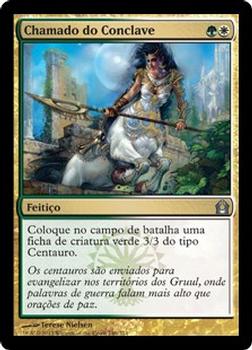 2012 Magic the Gathering Return to Ravnica Portuguese #146 Chamado do Conclave Front