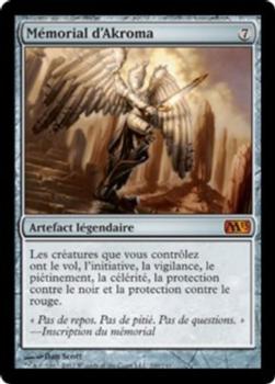 2012 Magic the Gathering 2013 Core Set French #200 Mémorial d'Akroma Front