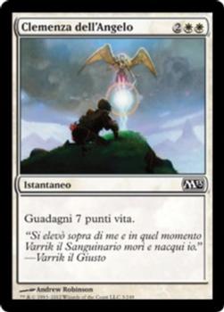 2012 Magic the Gathering 2013 Core Set Italian #3 Clemenza dell'Angelo Front