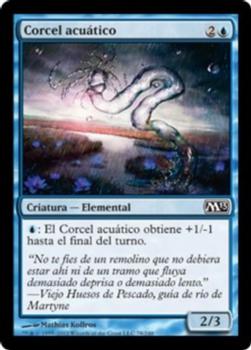 2012 Magic the Gathering 2013 Core Set Spanish #78 Corcel acuático Front