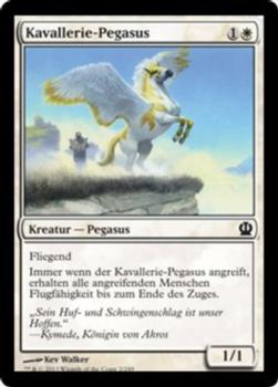 2013 Magic the Gathering Theros German #2 Kavallerie-Pegasus Front