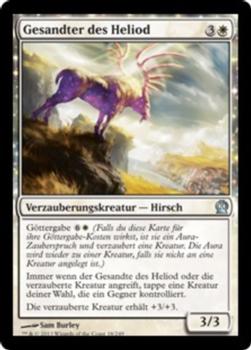 2013 Magic the Gathering Theros German #18 Gesandter des Heliod Front
