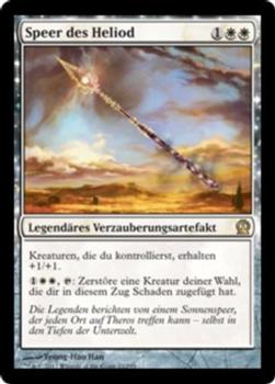 2013 Magic the Gathering Theros German #33 Speer des Heliod Front