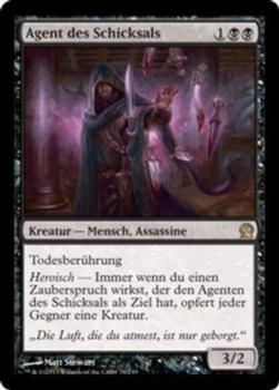 2013 Magic the Gathering Theros German #76 Agent des Schicksals Front