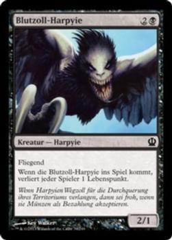 2013 Magic the Gathering Theros German #79 Blutzoll-Harpyie Front