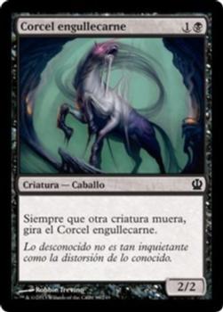 2013 Magic the Gathering Theros Spanish #88 Corcel engullecarne Front