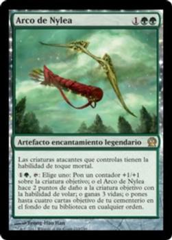 2013 Magic the Gathering Theros Spanish #153 Arco de Nylea Front