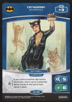 2018 MetaX Trading Card Game - Batman #C6-BM Catwoman – Selina Kyle Front