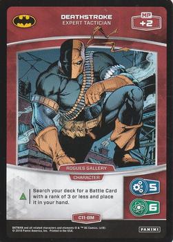 2018 MetaX Trading Card Game - Batman #C11-BM Deathstroke – Expert Tactician Front