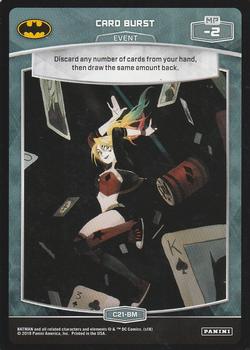 2018 MetaX Trading Card Game - Batman #C21-BM Card Burst Front