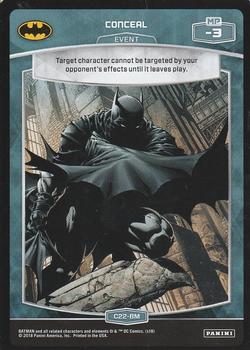 2018 MetaX Trading Card Game - Batman #C22-BM Conceal Front
