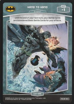 2018 MetaX Trading Card Game - Batman #C27-BM Hand to Hand Front