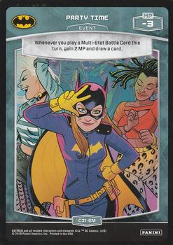 2018 MetaX Trading Card Game - Batman #C31-BM Party Time Front