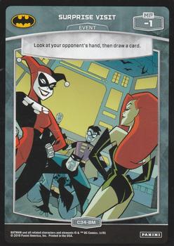 2018 MetaX Trading Card Game - Batman #C34-BM Surprise Visit Front