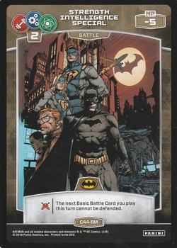 2018 MetaX Trading Card Game - Batman #C44-BM 2 STR/INT/SP Front