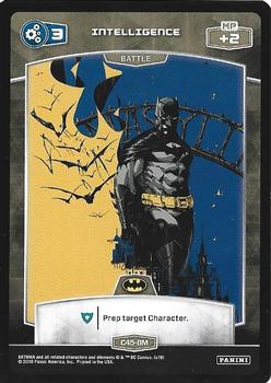 2018 MetaX Trading Card Game - Batman #C45-BM 3 Intelligence Front