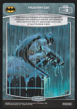 2018 MetaX Trading Card Game - Batman #U76-BM Frustration Front
