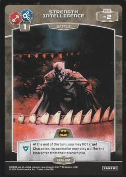 2018 MetaX Trading Card Game - Batman #U86-BM 1 STR/INT Front