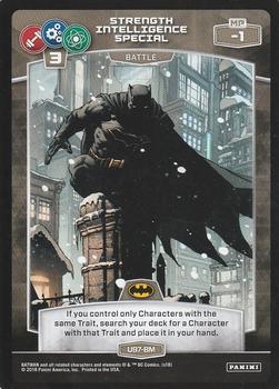 2018 MetaX Trading Card Game - Batman #U97-BM 3 STR/INT/SP Front