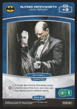 2018 MetaX Trading Card Game - Batman #R103-BM Alfred Pennyworth – Loyal Servant Front